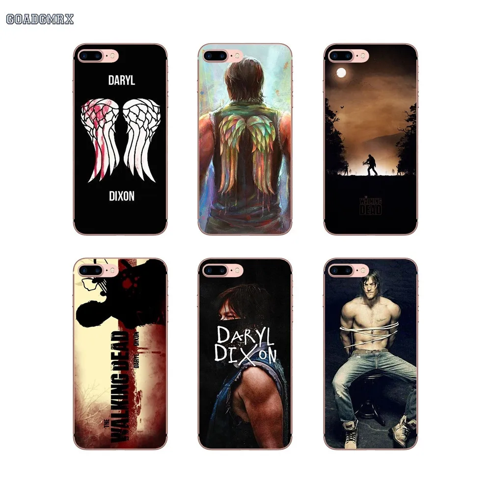 Walking Dead Daryl Dixon Wings мягкие прозрачные чехлы для iPhone 6 6S 7 8 Plus X XS MAX XR 4 4S 5 5S SE 5C |