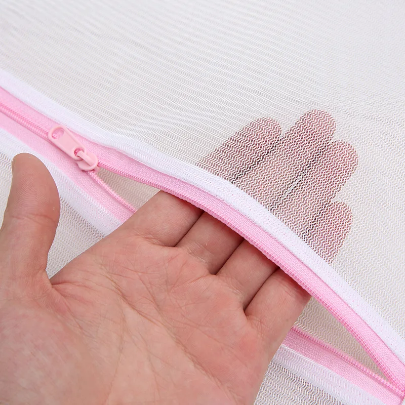 

Mesh Laundry Bags for Washing Machine Travel Clothes Storage Net Zip Bag for Wash Bra Stocking and Underwear