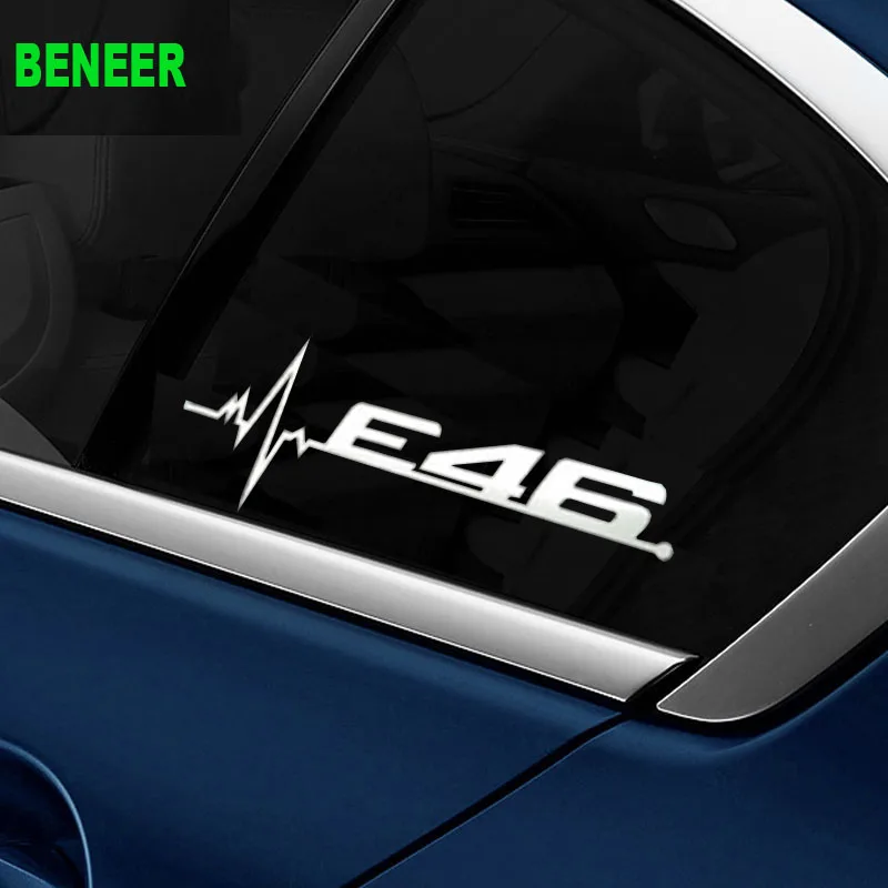 M power performance E30 E36 E46 E90 E91 E92 наклейка на автомобильные окна с логотипом для BMW 3 серии