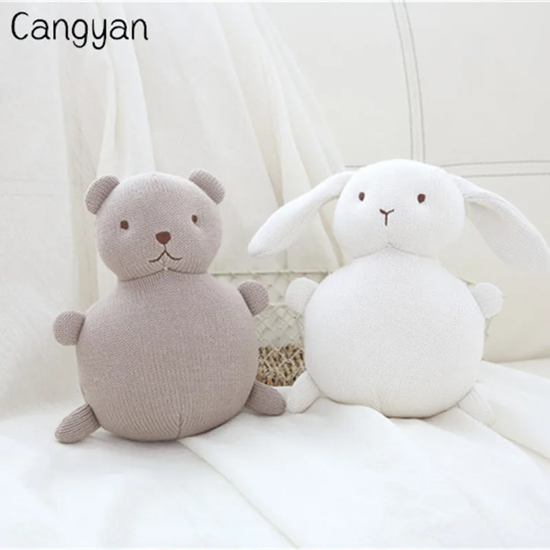 Милая плюшевая кукла в виде кролика единорога 18 см ткань подарок на день рождения