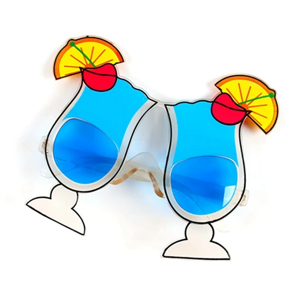 1Pcs Beer glasses FENGRISE пальмовых листьев в гавайском стиле вечерние украшения Гавайи тропический вечерние летние Фламинго участник Luau Свадебный декор Алоха, ананас - Цвет: 1Pcs Beer glasses