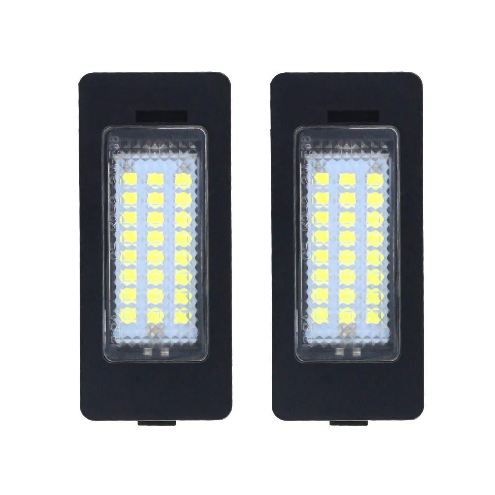 DXZ 2X светодиодные лампы для номерного знака 24 SMD белый подходит BMW E82 E90 E92 E93 M3 E39 E60 E70