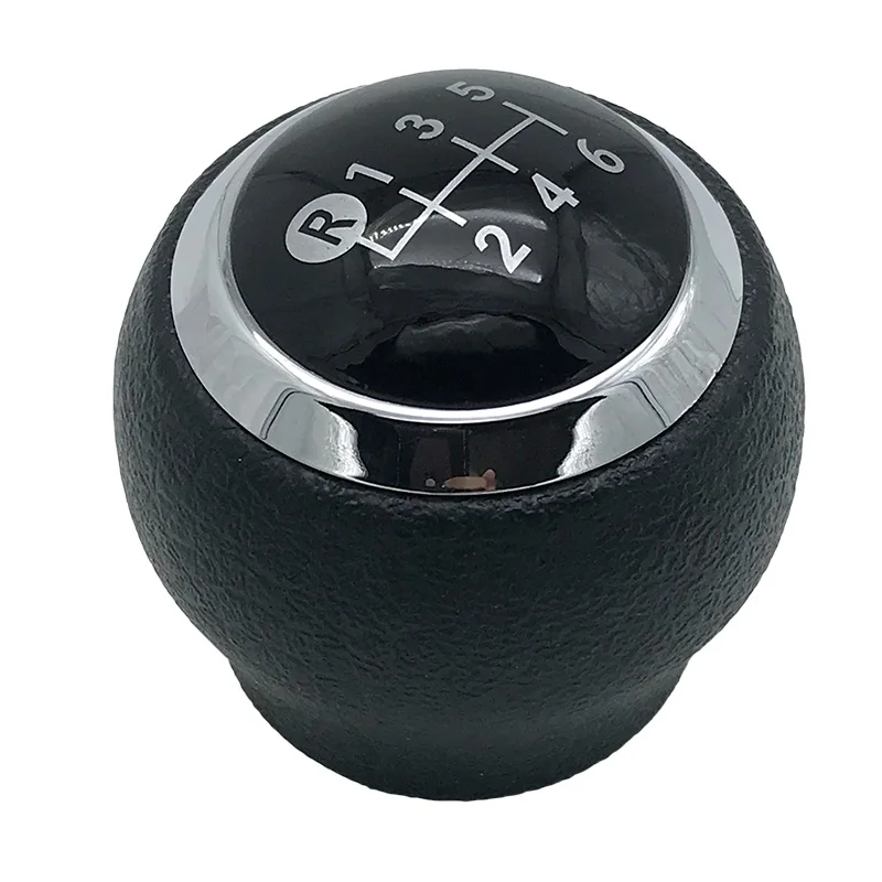 6 Speed Black Приспособления для стилизации автомобиля рычаг переключения передач Stick ручка-паяльник для Защитные чехлы для сидений, сшитые специально для Toyota Corolla 1.8MT Avensis Yaris D4D в RAV4 CRUISER ALTIS Scion TC - Название цвета: 6 Speed Black