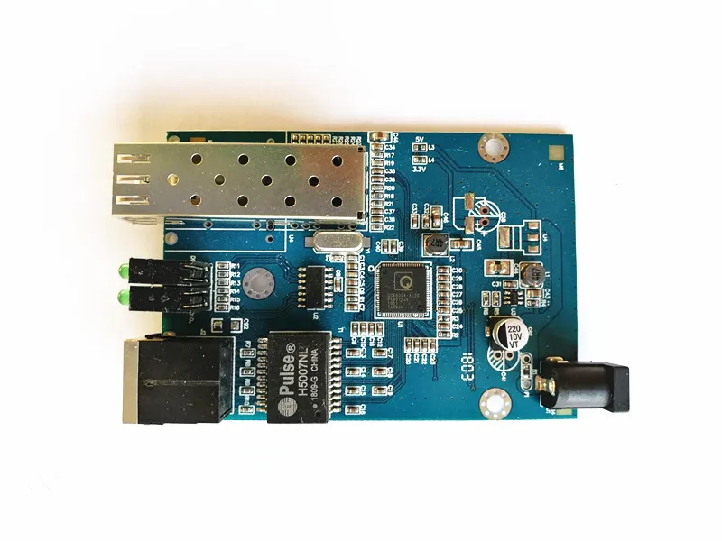 Плата преобразователя SFP для гигабитных оптоволоконных оптических мультимедиа