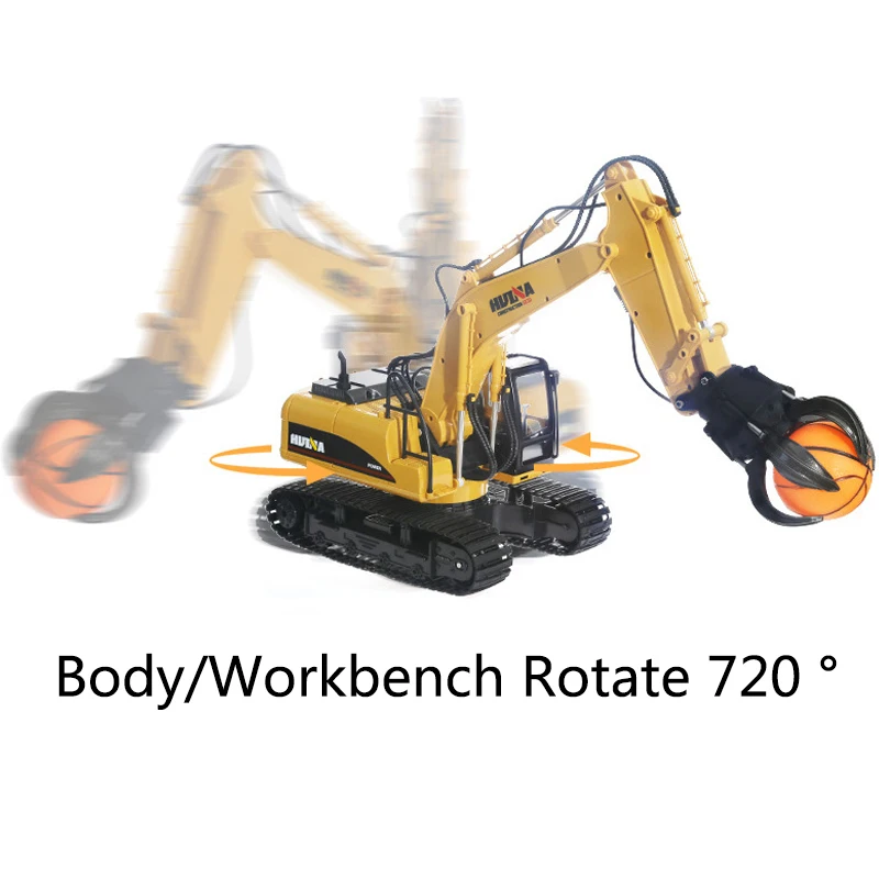 RC сплав мяч граббер инженерных грузовик RTR 680 градусов вращения/подвижный Stick