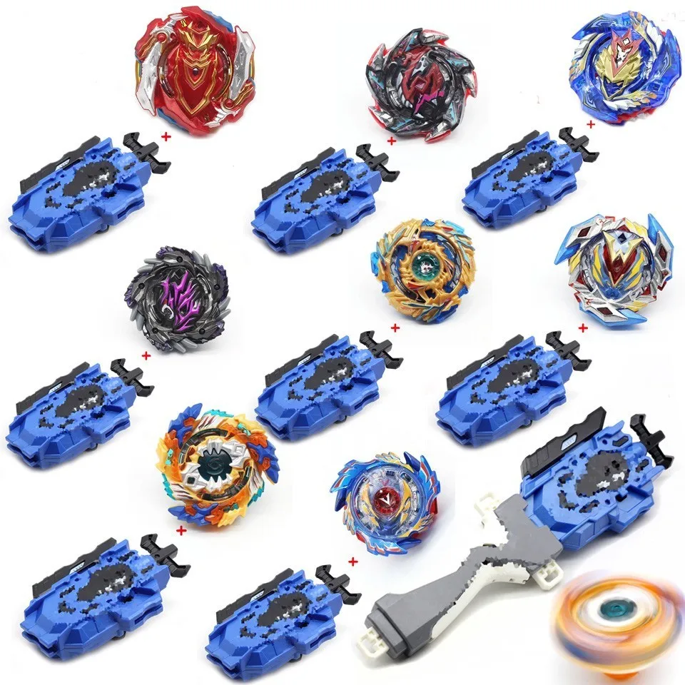 Волчок Beyblade Burst B-129 B134 с пусковым устройством Bayblade Bey Blade металл пластик Fusion 4d Подарочные игрушки для детей