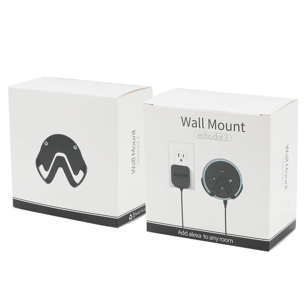Настенная Подставка вешалка для голосовых помощников 3 го поколения Echo Dot