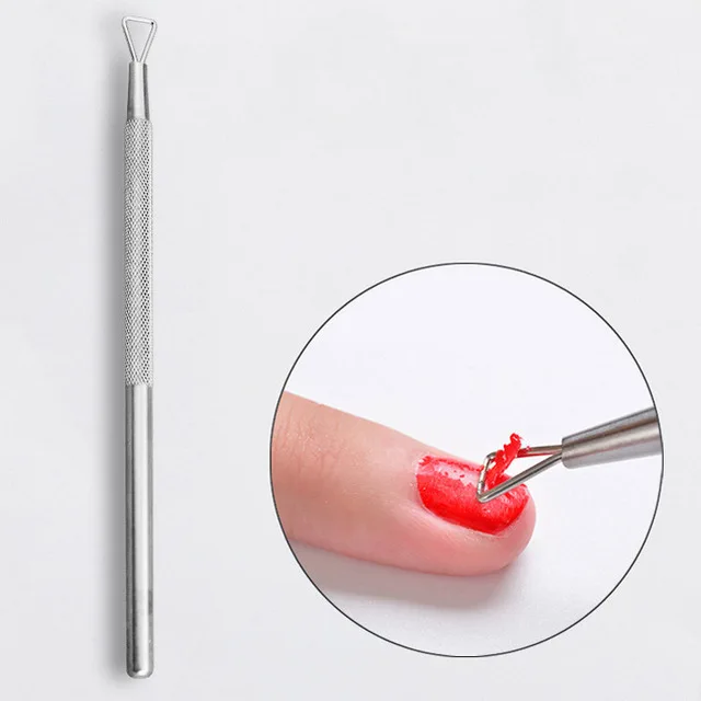 Cuticle Pusher Волшебное средство для удаления лака для ногтей, быстрое и здоровое удаление лака для ногтей, средство для удаления лака, нулевое повреждение, гель-очиститель для ногтей, удаляющий УФ-гель - Цвет: Cuticle Pusher
