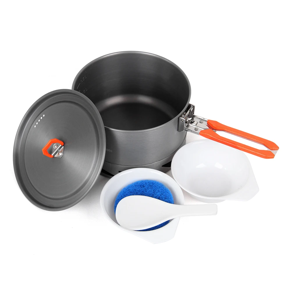 1Л/1.5л удерживающий тепло теплообменник чашка для кемпинга пикника кастрюля