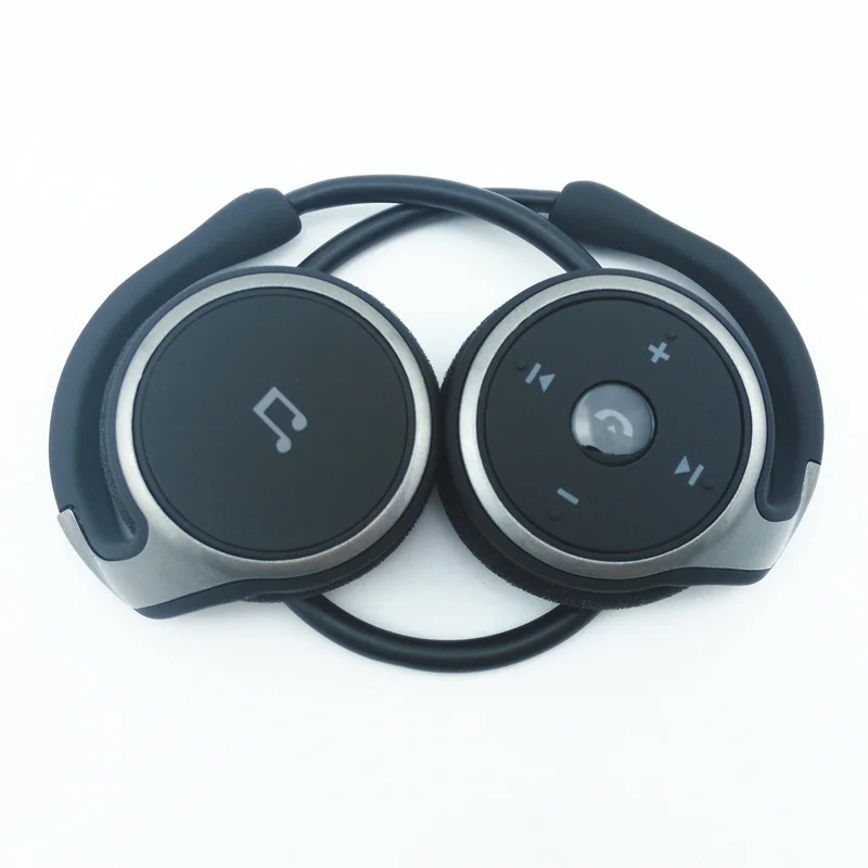 Черный Горячая Bluetooth спортивные наушники портативные шейные беспроводные наушники гарнитура Auriculars - Цвет: Черный