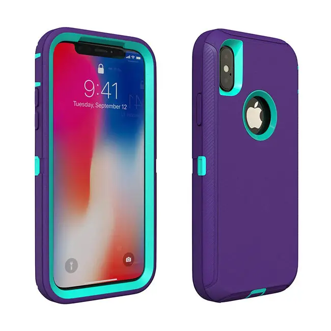 Защитный чехол 3 в 1 для iPhone 11 12 Pro Max тяжелый ударопрочный мини 6 6s 7 8 Plus XR X XS