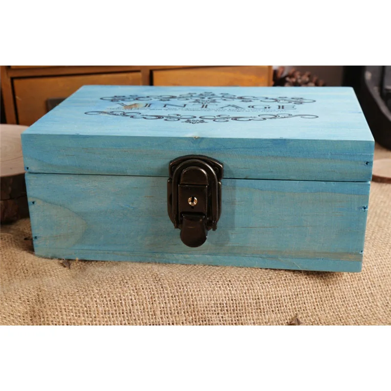 DIY Wood Sundries Storage Boxes Creative Handwork Jewelry Collection organizer Home Decor craft Box 1 Lattice | Дом и сад