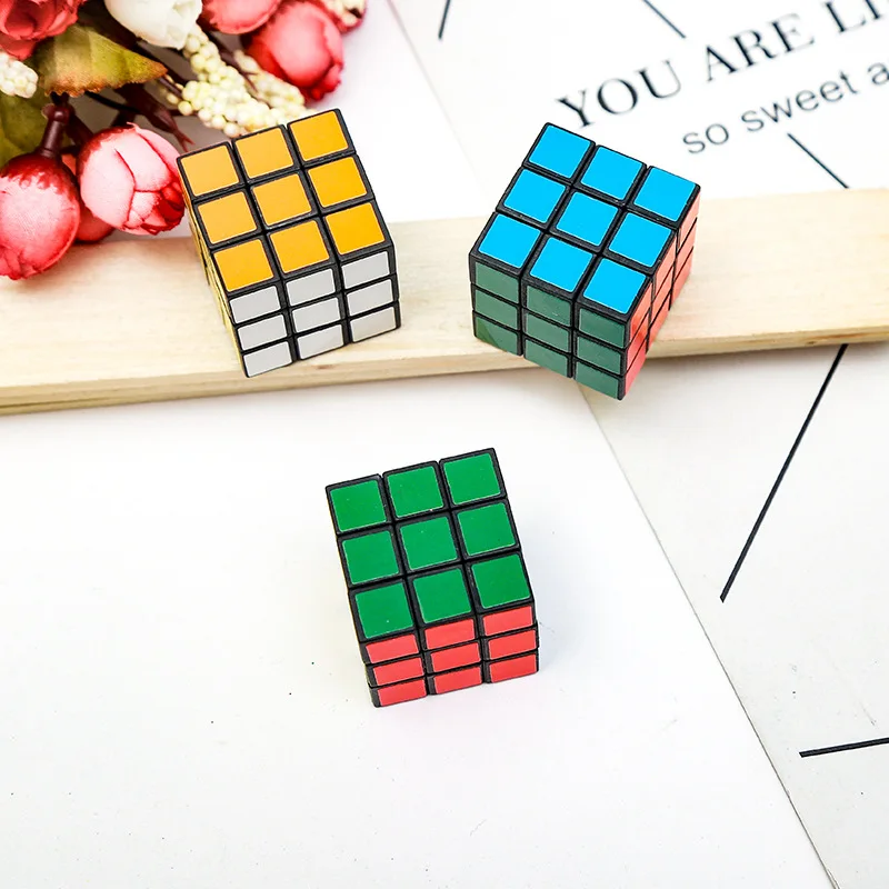 12 шт./партия, 3 см, маленький кубик, 3x3x3, детский мини-Гладкий скоростной Магический кубик, раннее образование, головоломка, кубик, игрушки, подарки для детей
