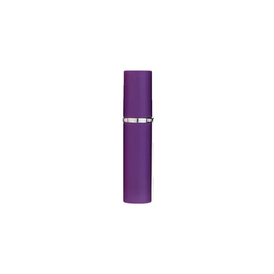 purple MUB-5 мл мини портативный дорожный пластиковый многоразовый флакон для духов с распылителем пустые косметические контейнеры с распылителем - Цвет: purple