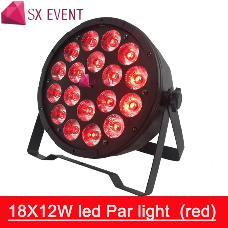 SX Светодиодный прожектор 18*12 Вт, светодиодный светильник 18*12 Вт RGBW 4в1, dmx512, светильник для дискотеки, профессиональное оборудование для сцены, dj