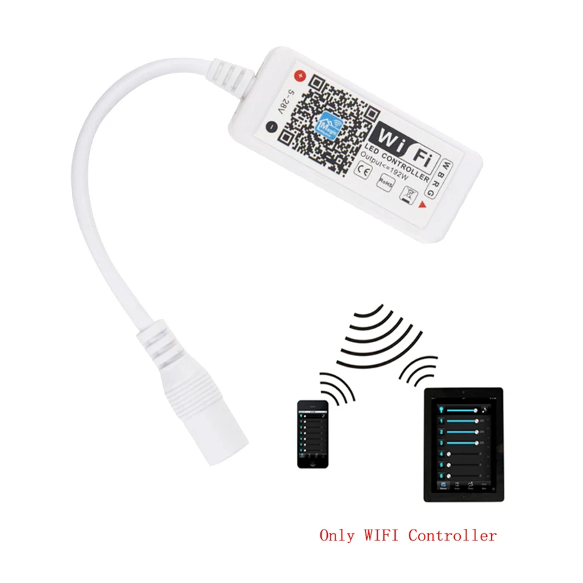 Magic Home мини RGBW Wifi светодиодный контроллер DC12V IR 24key пульт дистанционного управления RGBW Светодиодная лента Wifi контроллер для RGBW светильник