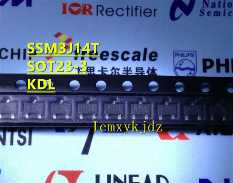 10 шт./лот SSM3J14T KDL SOT23 3 новый оригинальный товар бесплатная доставка быстрая
