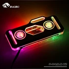 Bykski B-RAM-X-V2, RBW Ram водяные блоки, покрытие из акрилового + черногосеребряного алюминиевого сплава, поддержка двухканального Ram