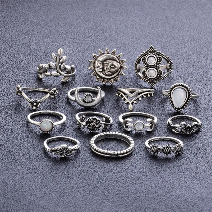 2019 Лидер продаж Новое поступление модные женские богемные винтажные серебряные