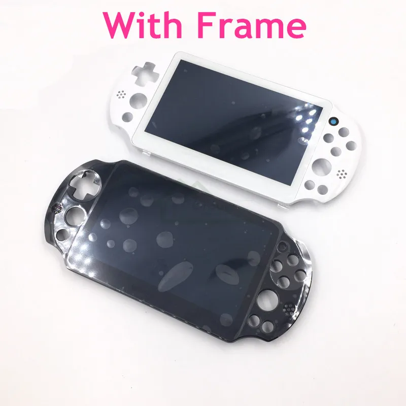 Собранный ЖК-экран с рамкой для PS Vita 2000 Slim для psv 2000 psv 2000 lcd Len