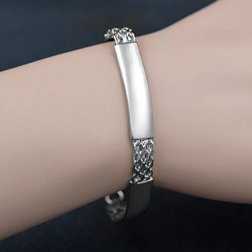 Bracelet S Sunny Jewelry, трендовые ювелирные изделия, Круглые очаровательные браслеты для женщин, звенья цепи для вечерние, свадебные, волнистые ювелирные изделия, фурнитура для браслетов - Окраска металла: Bracelet S