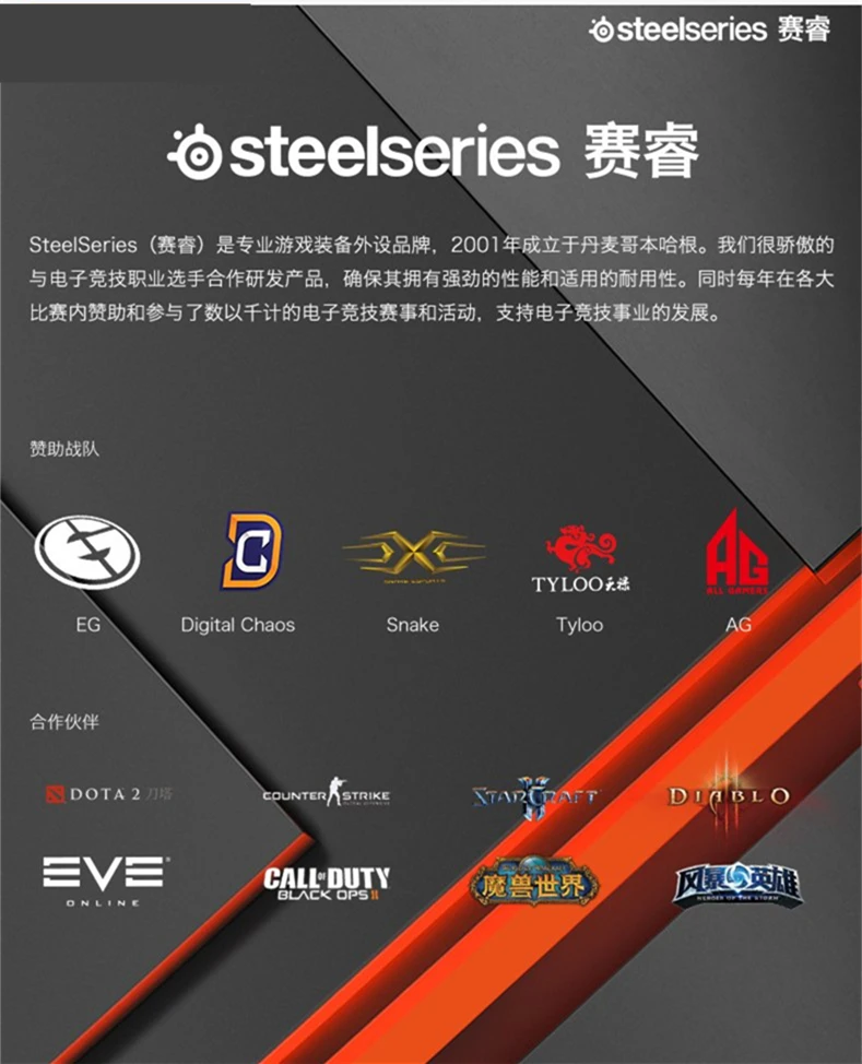 Оригинальная игровая мышь SteelSeries Rival 300S Проводная 7200 dpi RGB светодиодный логотип оптическая мышь геймерская USB мышь для Dota 2