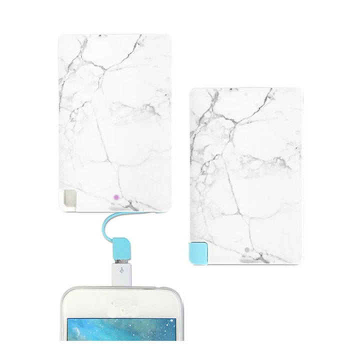 Банк силы кредитной карты 3000 Mah для беспроводное портативное зарядное устройство