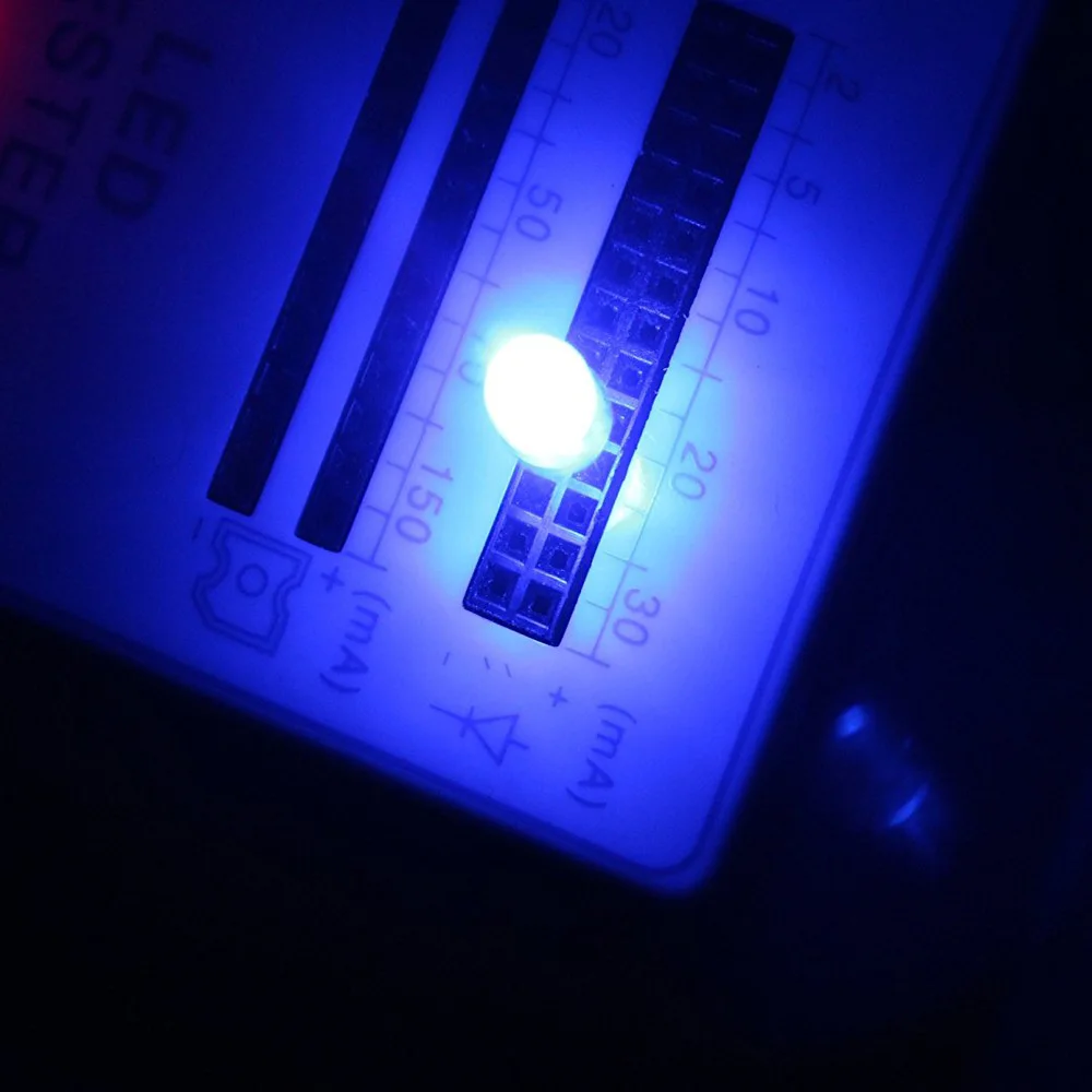 100 шт./лот 5 мм LED dioide свет шарик белый фиолетовый желтый красный УФ светодиод Диоды