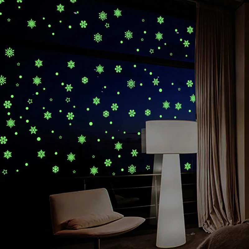 Новый год искусство фон со снежинками декоративная наклейка