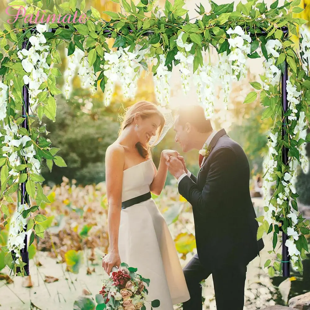 PATIMATE 2 м искусственные вицинии лоза свадебные украшения идеи товары для дня