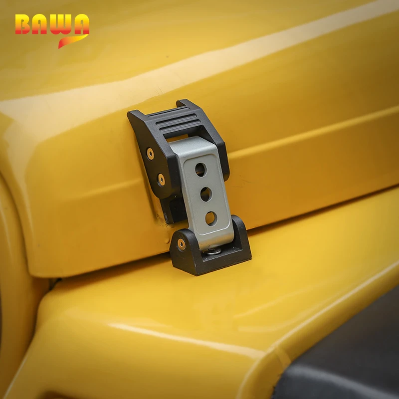 Крышка замка BAWA для Jeep Wrangler TJ 1997 2006 крышка защелки капота двигателя аксессуары