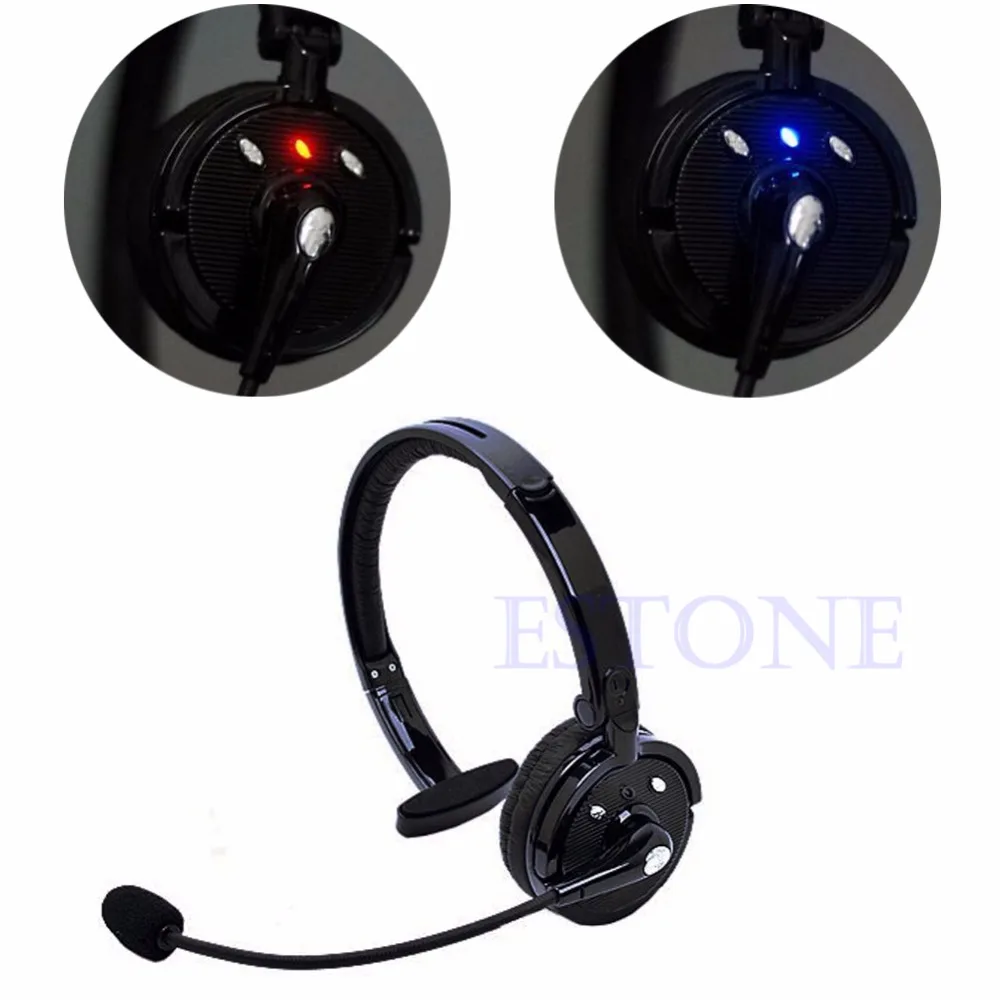 Шумоподавление BH-M10B Bluetooth над головой Бум микрофон гарнитура для водителя грузовика