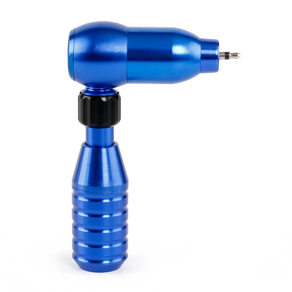 blue Besta Татуировка ручка роторная татуировка машина сильный мотор иглы картриджи для затенения подкладка окраски черный/синий/красный - Цвет: blue