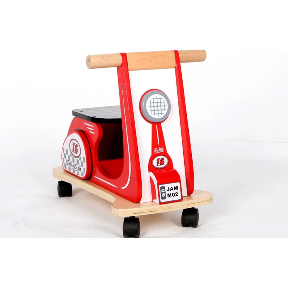 Baby go-To cart ходоки Чистый Деревянные игрушки для езды на автомобиле