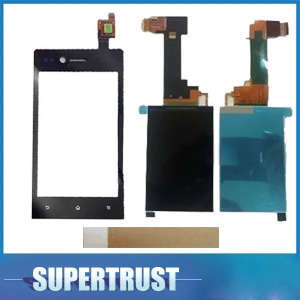Новый для Sony Xperia Miro ST23i ST23a ST23 отдельный ЖК экран и замена сенсорного экрана с