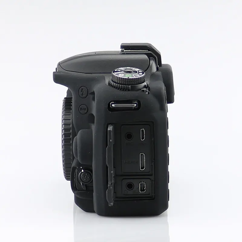 Силиконовая кожа брони чехол защитный чехол для Nikon D7500 только DSLR камеры