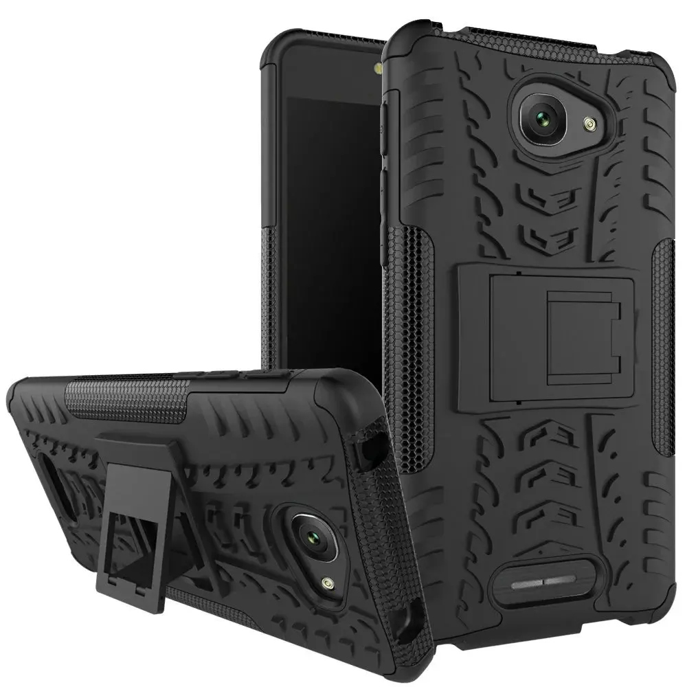 Чехол для Alcatel Pop противоударный чехол из ТПУ и поликарбоната 5095Y подставка