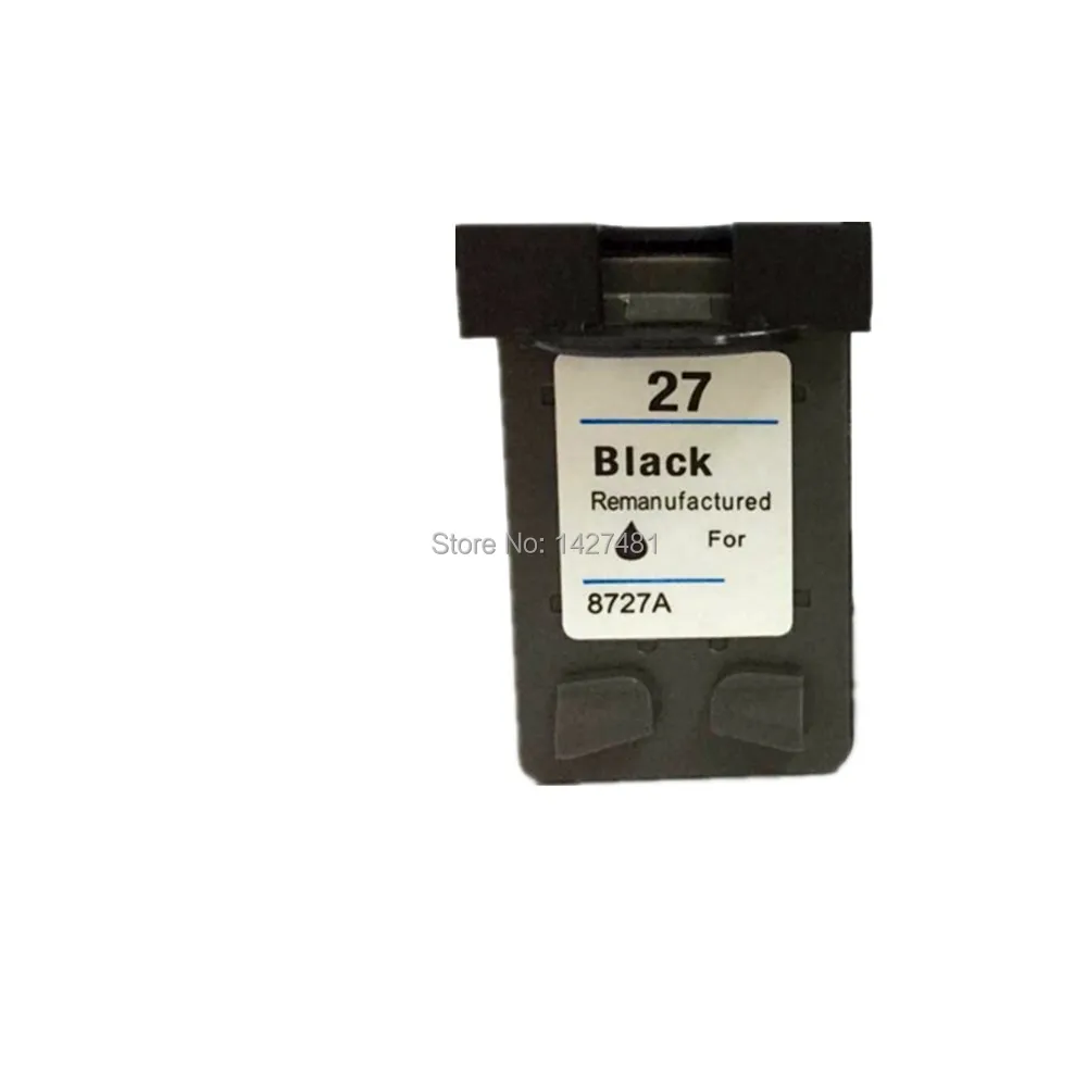 YOTAT 1 шт. BK Восстановленный чернильный картридж для HP 27 Deskjet 3320 3325 3400 3420 3425 3450 3520 3520V