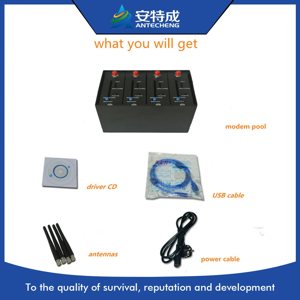 4-портовый usb gsm-модем pool bulk sms machine Q2303 двухдиапазонный модем с поддержкой STK USSD