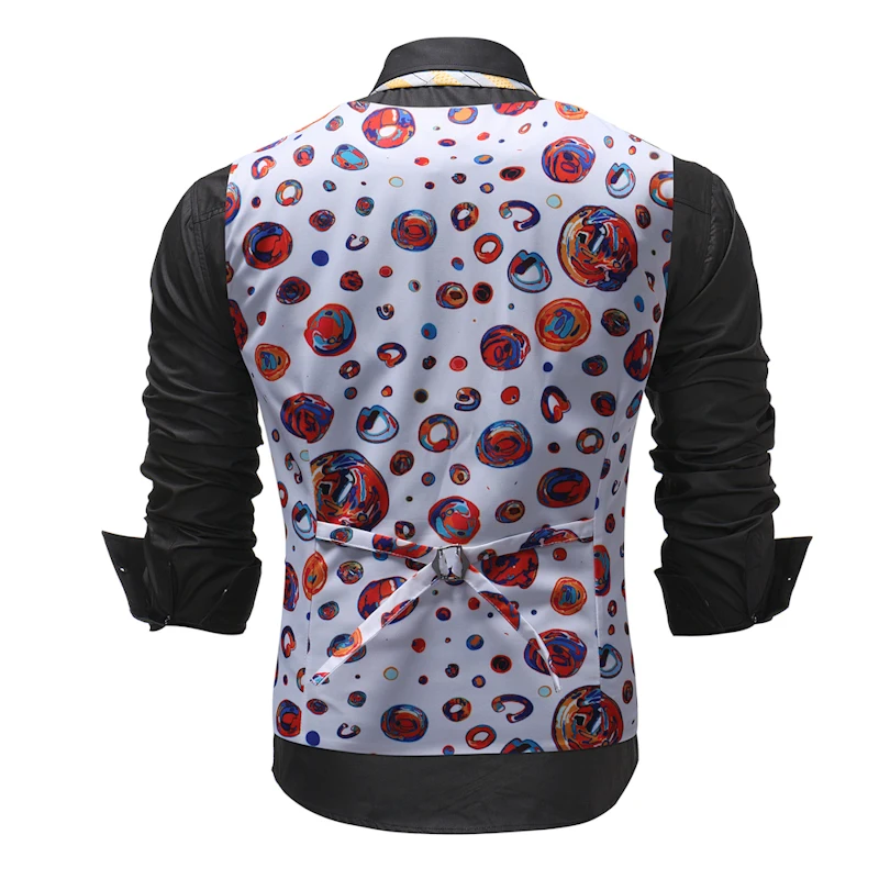 

M-5XL 2021 New Style Mens Vests Casual Waistcoat Men Formal Wear Mens Waistcoats Vest Wedding Colete Social VA9