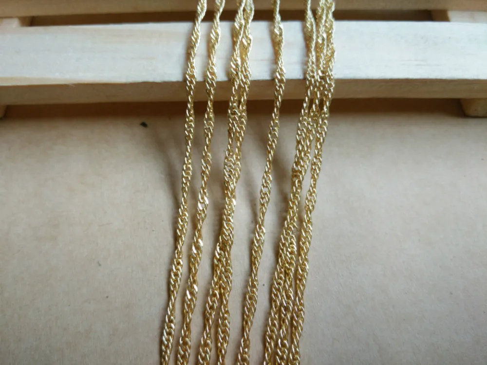 Металлическая цепочка браслет ожерелье материал сделай сам Стерлинговое