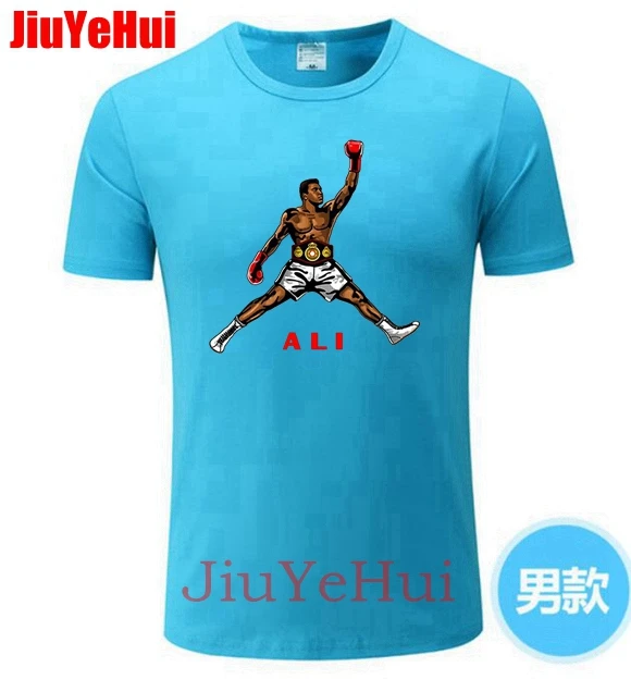 Air Muhammad Ali UFC мужские футболки мужская футболка с Али Мухамедом крутой человек хип