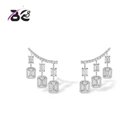 be 8 fashion big brand simple classic 3a cubic zirconia stud earring elegent fashion earrings for woman gift e482