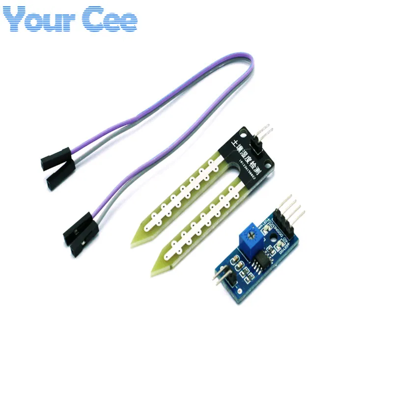 Датчик влажности почвы LM393 10 шт. модуль обнаружения гигрометра с чипом