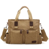 shoulder bags foldable handbag canvas laptop bags messenger bag vintage casual crossbody high capacity female travel bag