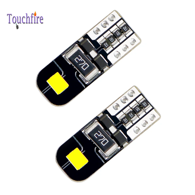 100 шт. T10 W5W 168 194 светодиодный Canbus led лампа для автомобиля BMW E90 E46 E60 внутренний купол