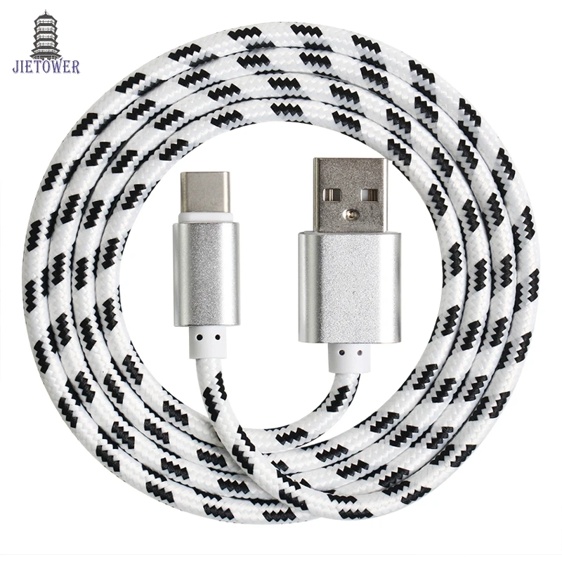 50 шт./лот USB кабель для подсветки/Micro USB/Type C 1 м 2 3 быстрое зарядное устройство iPhone X