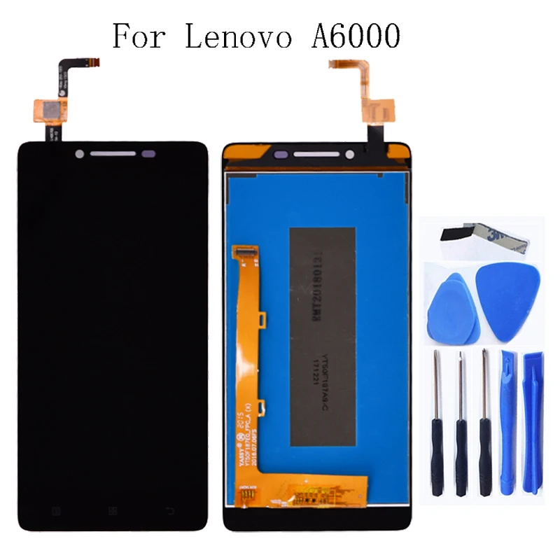 Подходит для lenovo A6000 K3 K30 T ЖК дисплей жидкокристаллический с сенсорный экран