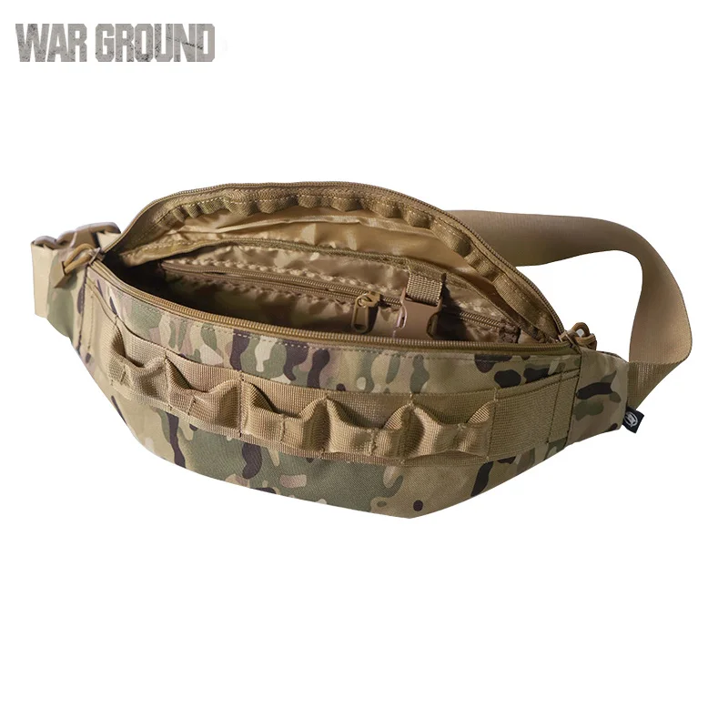 Военная Тактическая Сумка Molle с карманами для рыбалки, охоты, спорта, бега, мобильного телефона, походная поясная сумка