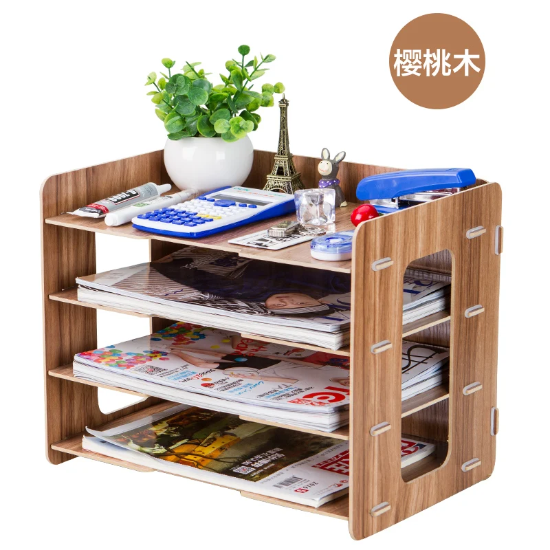 Простой лоток для файлов многофункциональная стойка офисные принадлежности